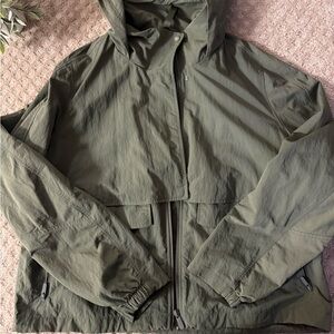 Lululemon Always Effortless Classic-Fit Jacket-Olive Green